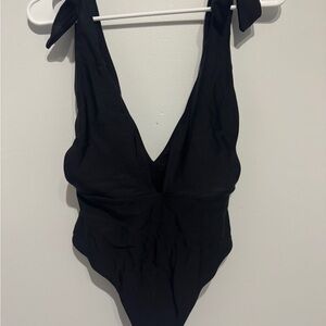 Black One Piece Swimsuit